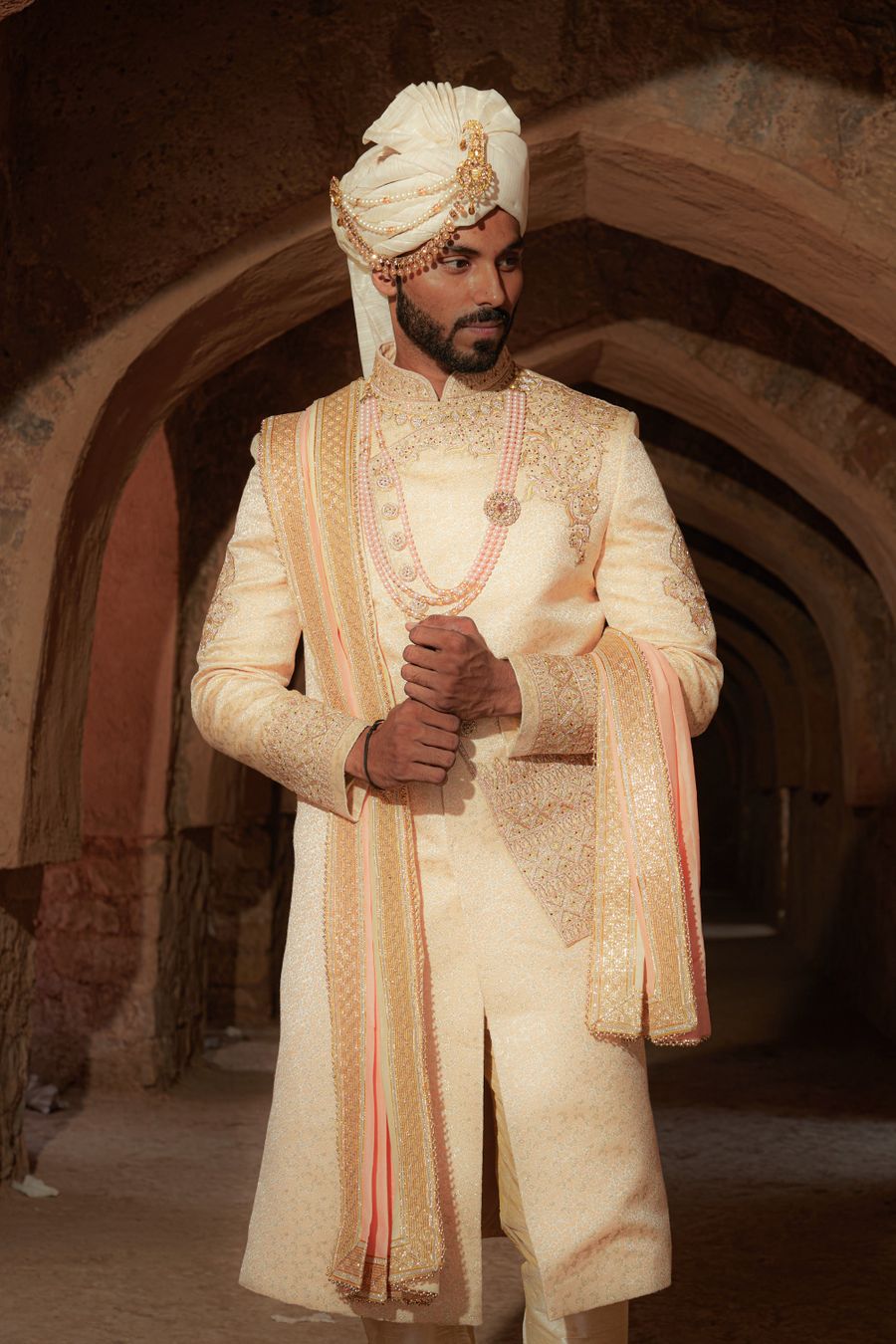 Shahanshah Jamawar Sherwani